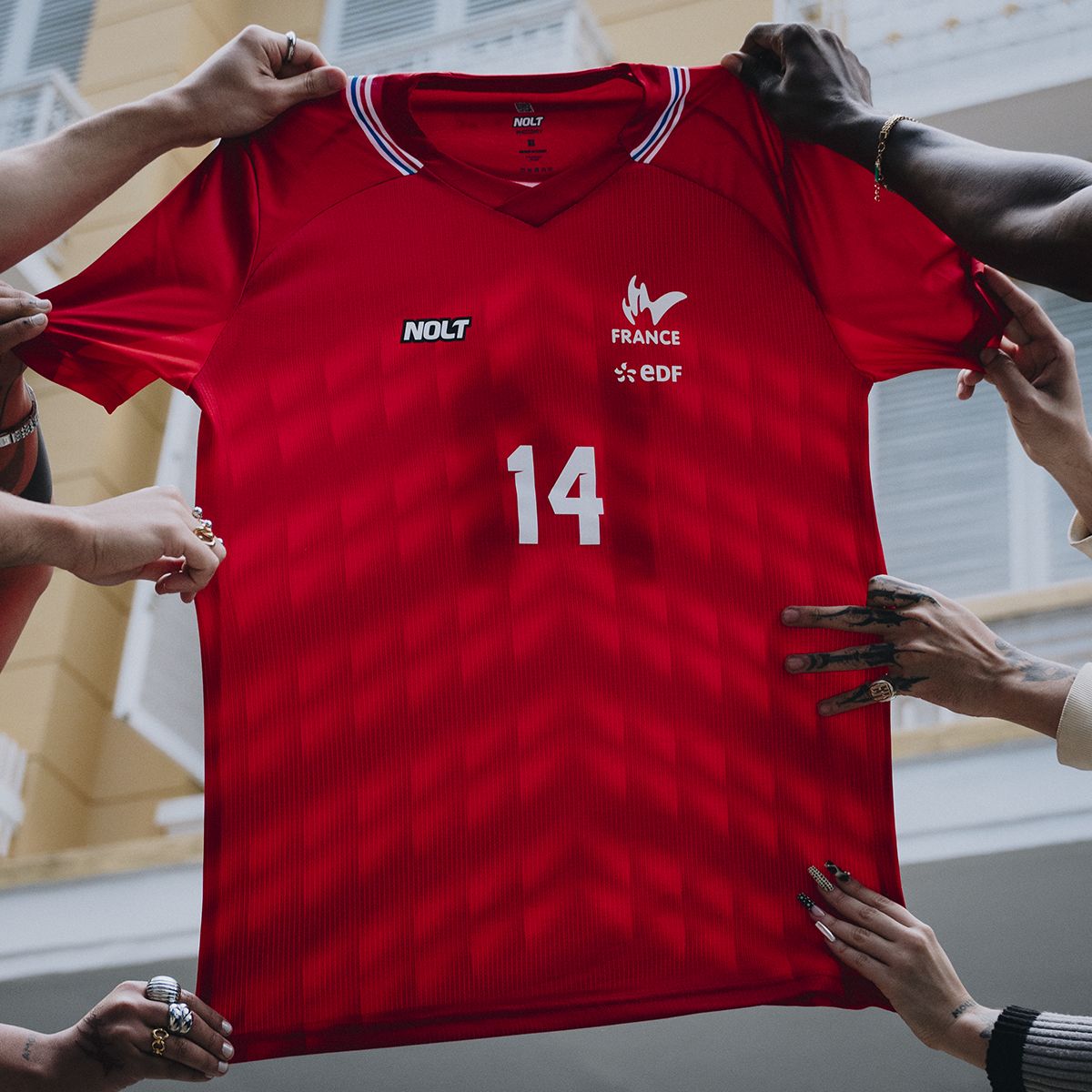Maillot Pro NOLT Joueur ROUGE Third