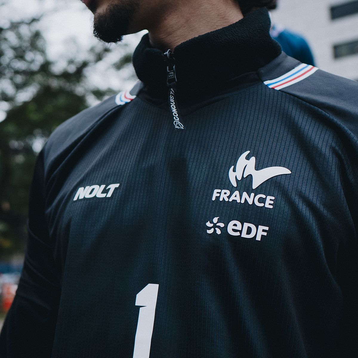 Maillot Pro NOLT Gardien NOIR Extérieur